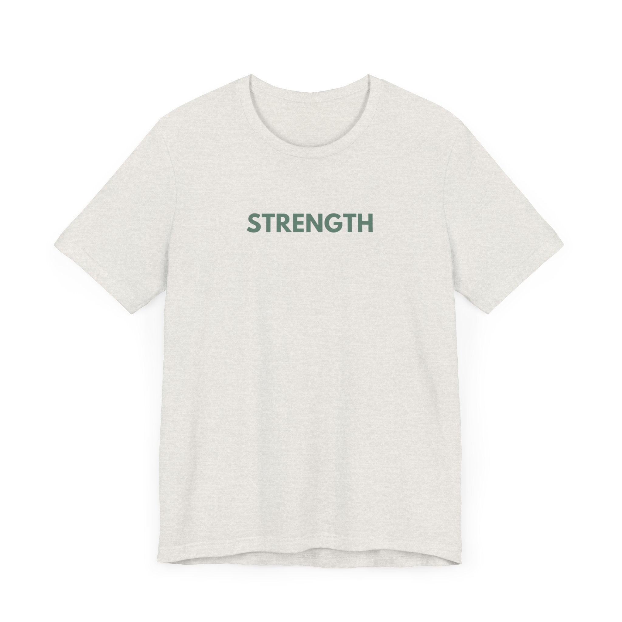 Adult Unisex Jersey Tee - "Strength/Samson" Empowering Workout Shirt