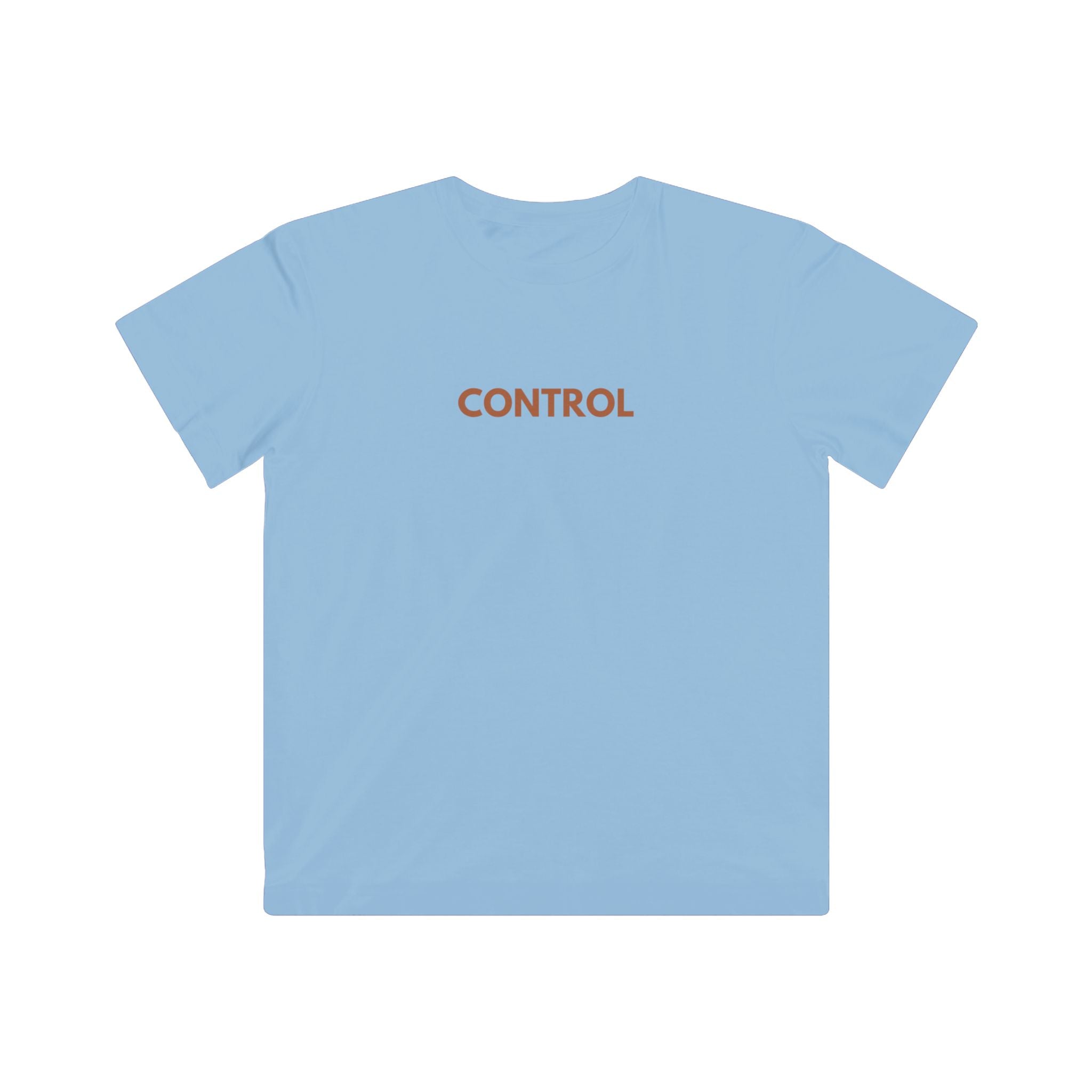 Kids Fine Jersey Tee - "David/CONTROL" Graphic Design