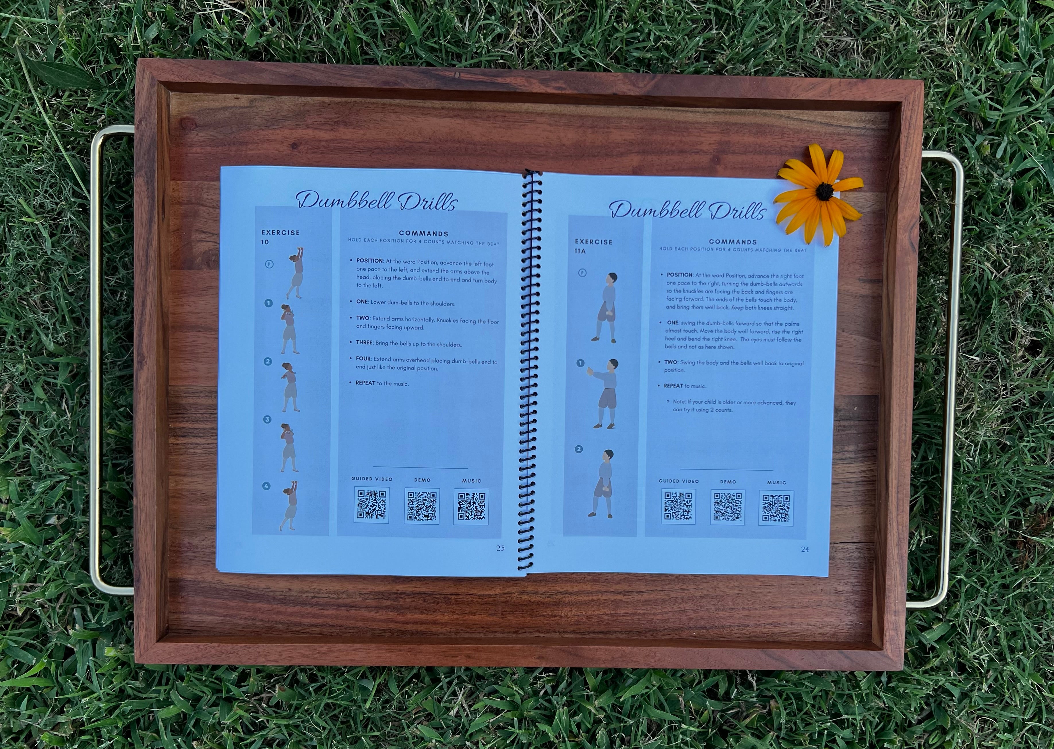 Musical Dumbbell Drill