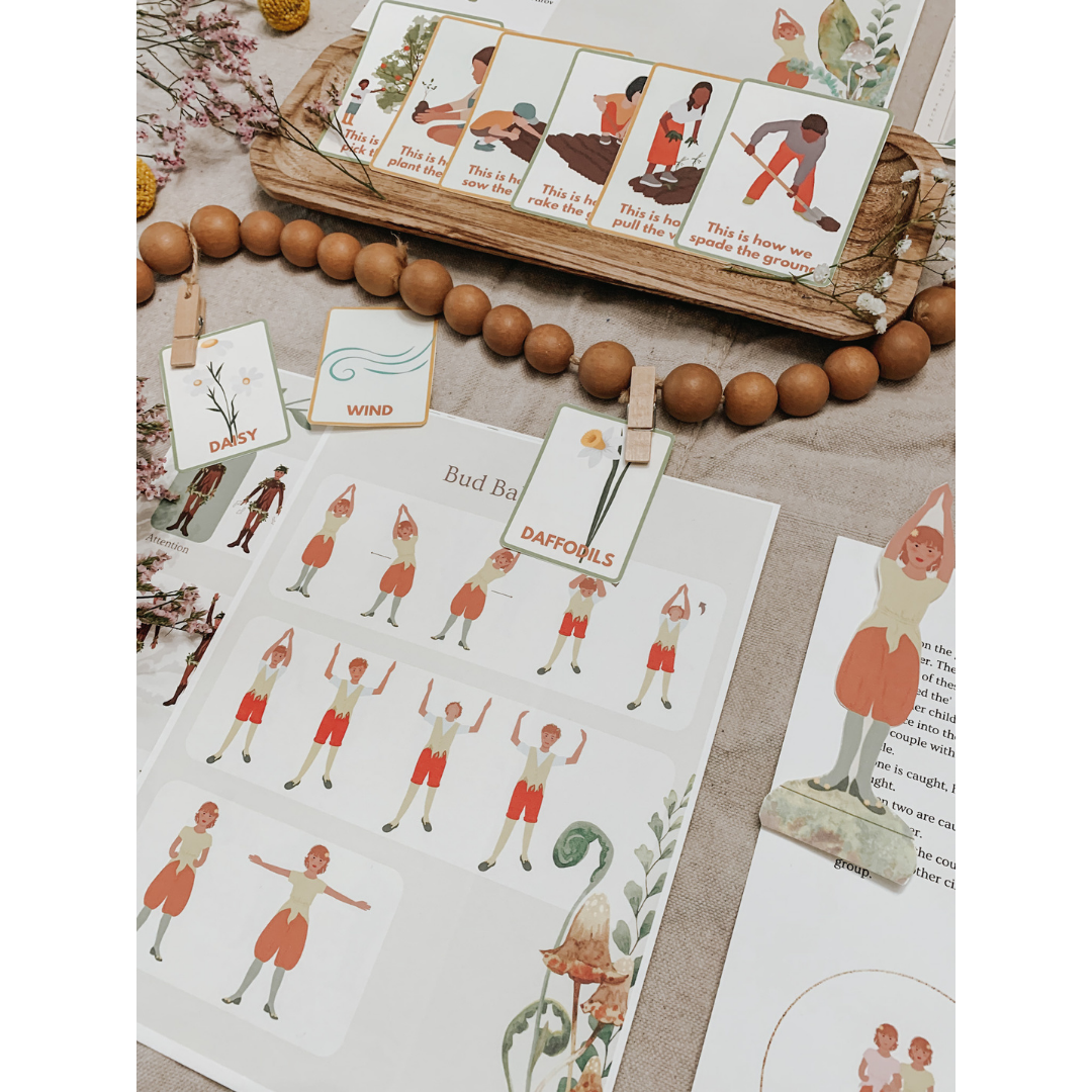 Spring Into Movement Packet WITH Stretching Journal